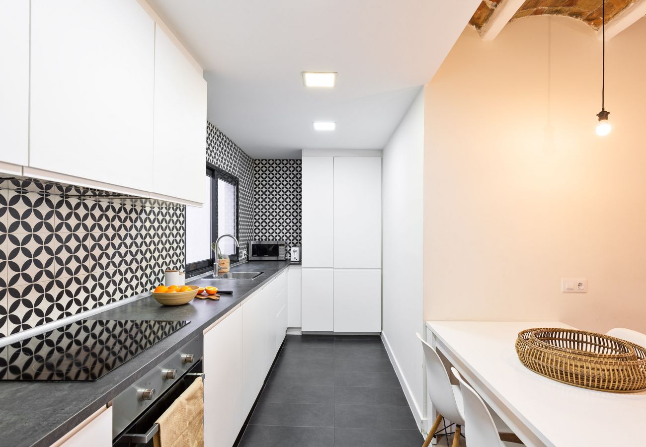 Apartamento em Hospitalet de Llobregat - Modern Catalan Flat 15m Camp Nou by Olala Homes