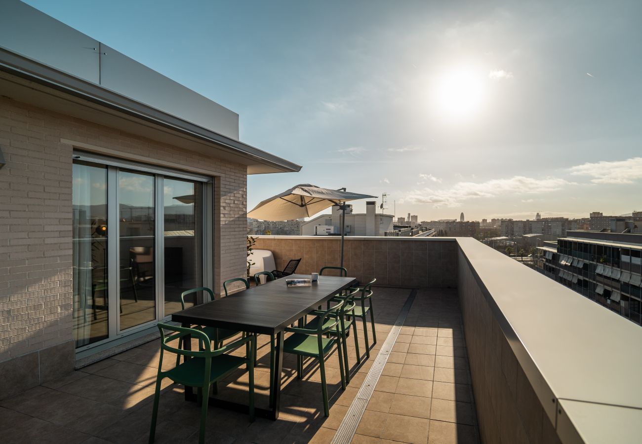 Apartamento em San Adrián de Besós - Port Forum Penthouse 360º Balcony by Olala Homes